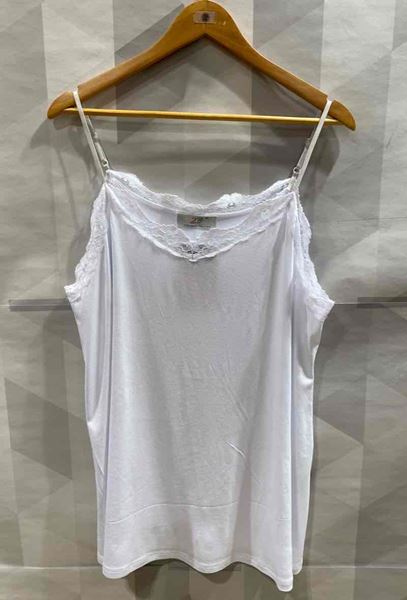 Picture of PLUS SIZE TANK TOP WITH LACE STRAPS